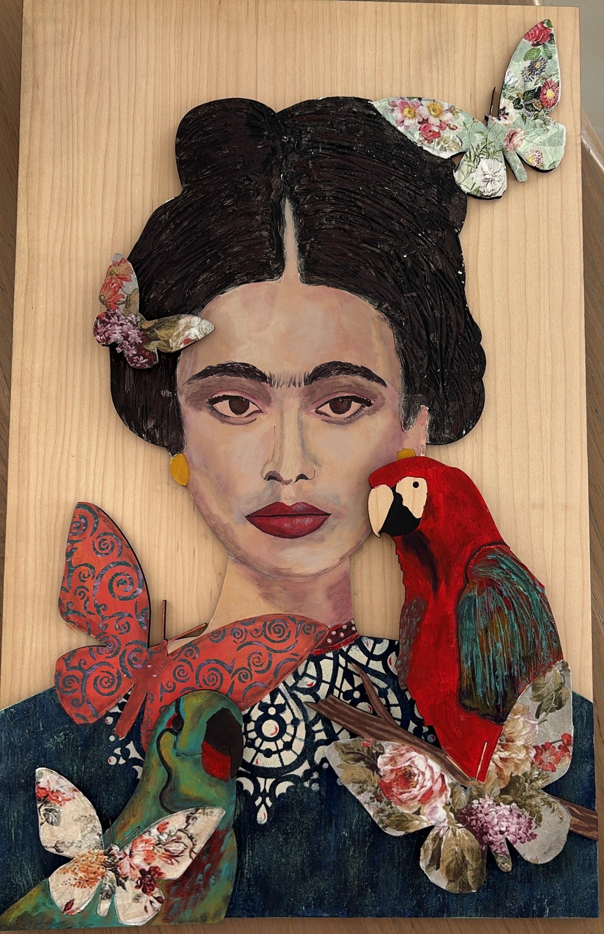 Frida Art Layered Wall Art