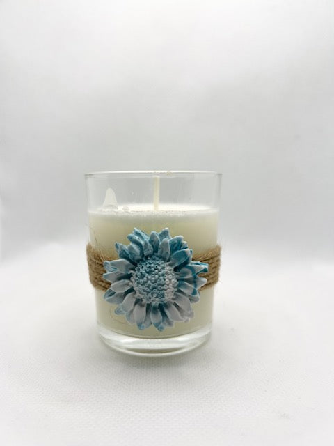 Candle Flower Favor - Μπομπονέρα